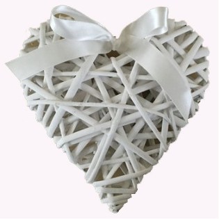 Διακοσμητική καρδιά μπαμπού 01.000.415